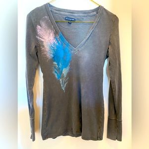 American Eagle Outfitters long sleeve Tee. Grey in size Medium.